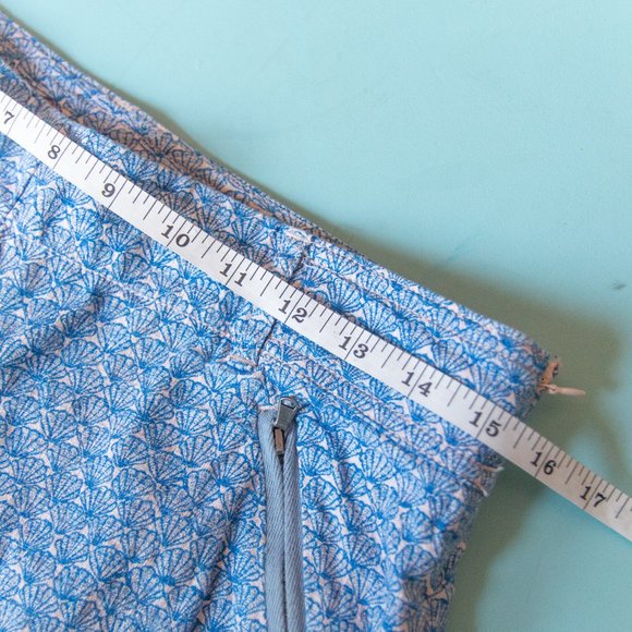 Anthropologie Cartonnier Charlie Shell Print Straight Leg Cropped Trousers Sz 6 - Picture 6 of 10